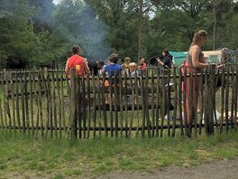 Marshmallow maken mag gewoon in deze ronde circel. kinderen vinden het super en ouders ook