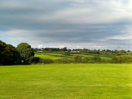 View from our caravan.