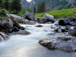 River in the area