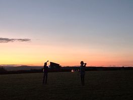 Sun set