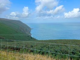 Clifs and sea view