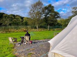 Evening bbq