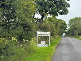 Sign at the road
