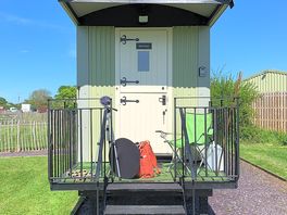 Sid’s nest porch and entrance.