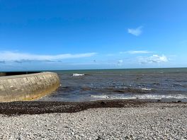 Lyme bay 10 mins away