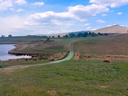 View of the lake
