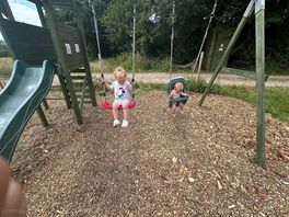 Little play area. my kids loved