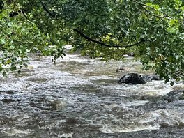River on campsite