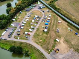 Touring field to the left and part of the camping field shown to the right.