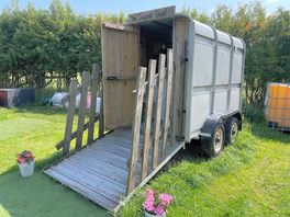 Sheep trailer toilets! a perfect idea