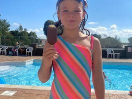 Evie had many ice creams