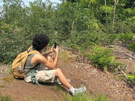 Loving the nearby forest