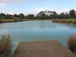 The lake