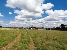 View across to malmesbury from the site.