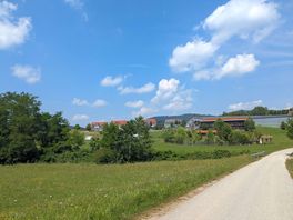 Blick vom weg aus