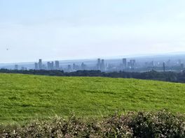 Manchester in the distance, 10x zoom.
