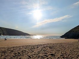 Mwnt beach