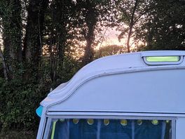 Sunset.