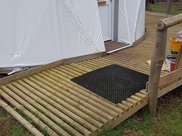 Deck area