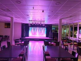 Inside main bar, entertainment room