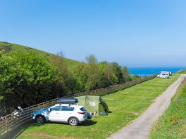 Sea view pitches