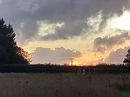 Sunset from magpie meadow
