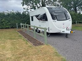 Hard standing touring pitch