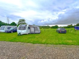 Spacious grass pitches
