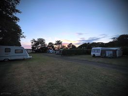 Site at sunset