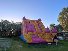 Inflatable slide