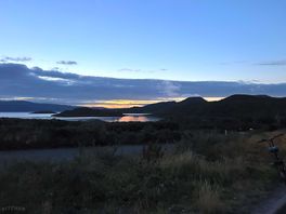 Sun set over loch fyne