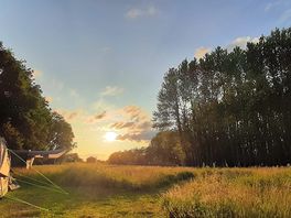 Glorious sun set