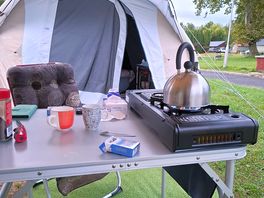 Tafel en tent