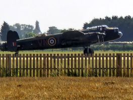 Lancaster bomber out for air-show