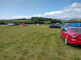Great views at campsite