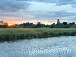 Wonderful views in fotheringhay