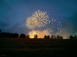 Fireworks at stanford hall