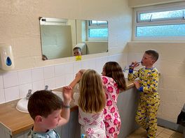 Toilet block
