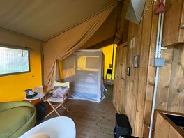 View of bedroom from lounge area