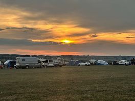 A beautiful sky whilst i visited.