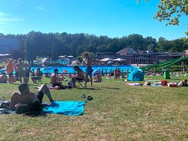 The nearby swimming centre