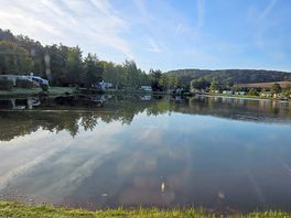View of the lake