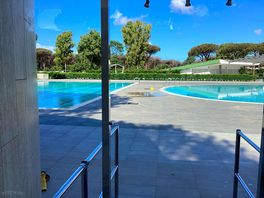 One of two swimming pools