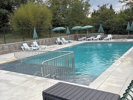 Piscine chauffée à 28 degré
