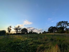 View across fields from campsite.