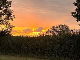 Dawn from our pitch