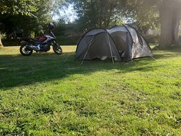Lots of space for tents and vehicles