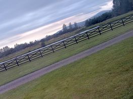 View from caravan