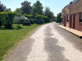 Road into site