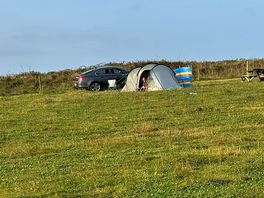 This was our camp set up the next morning